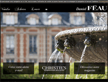 Tablet Screenshot of feau-immobilier.fr